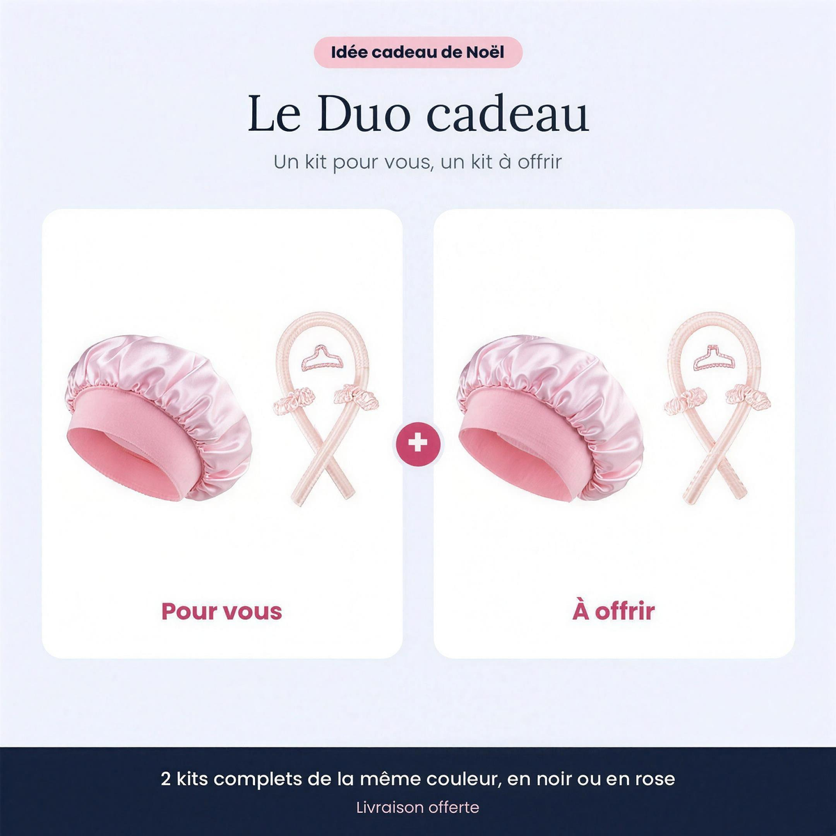 Duo cadeau NORVEK rose : deux kits complets, un pour vous, un à offrir