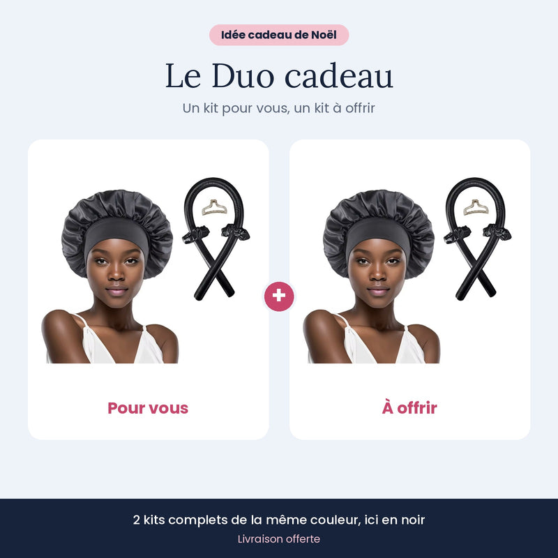 Duo cadeau NORVEK noir : deux kits complets, un pour vous, un à offrir